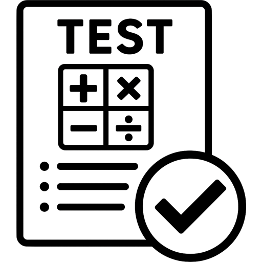 Test z matematyki do druku