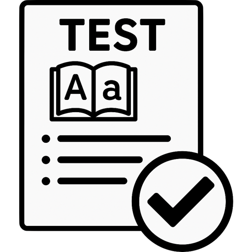 Test z ortografii do druku